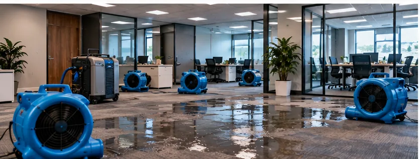Commercial Water Damage Restoration in DeSoto, Texas