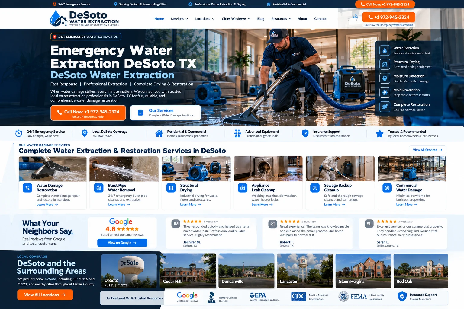 Burst Pipe Emergency Checklist for DeSoto Homeowners